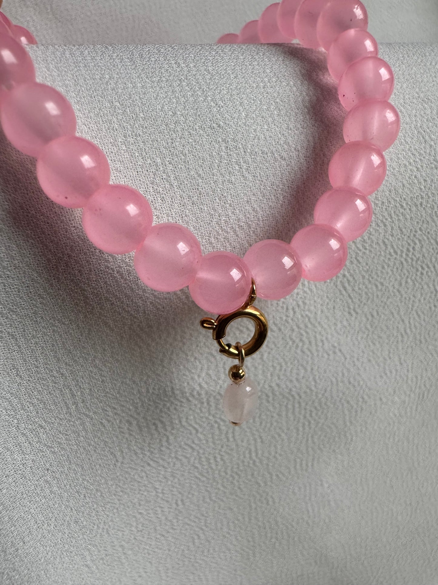 Bracelet tasbih "minimaliste rose"