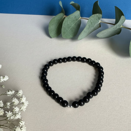 Noir - Bracelet tasbih Homme