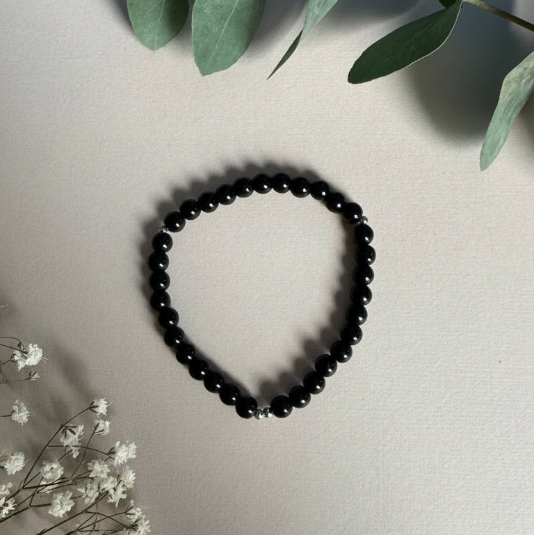 Noir - Bracelet tasbih Homme