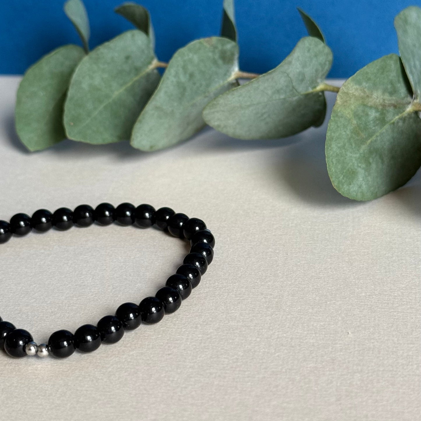 Noir - Bracelet tasbih Homme