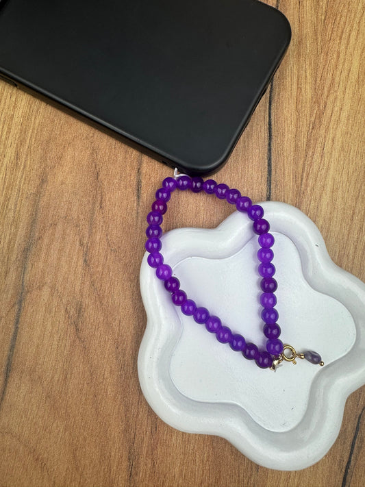 Tasbih phone "minimaliste" violet