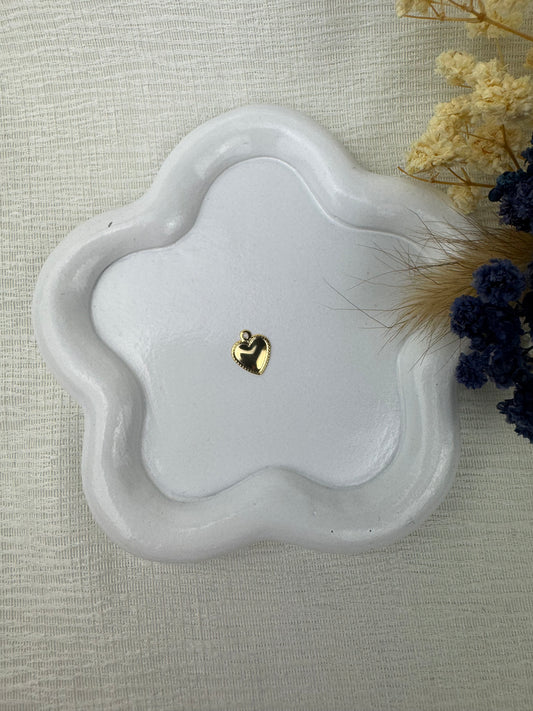 Breloque "coeur doré"