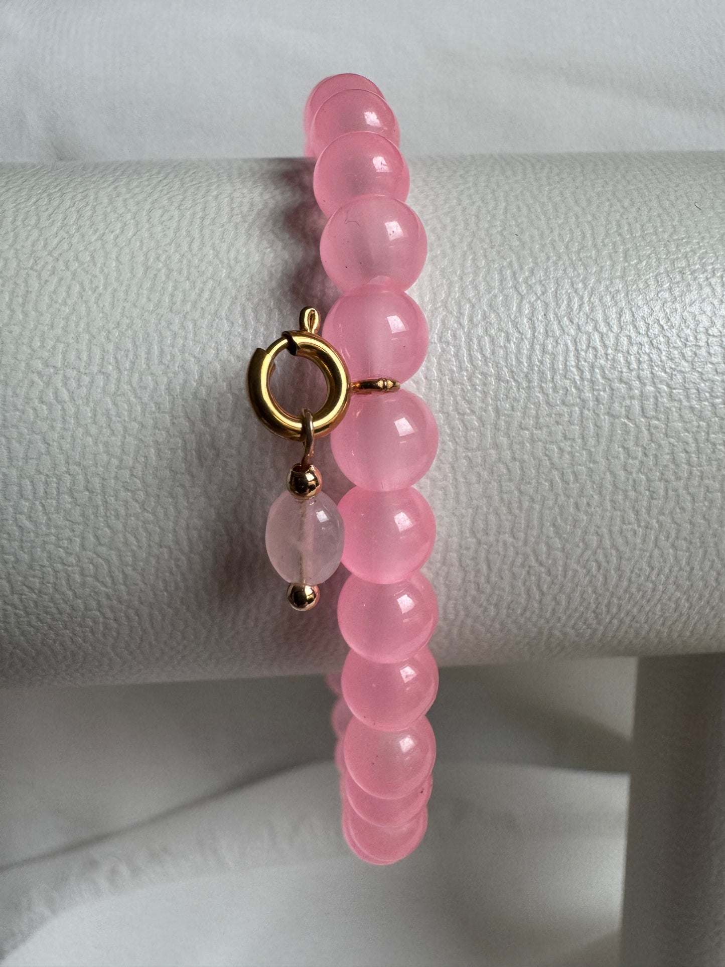 Bracelet tasbih "minimaliste rose"