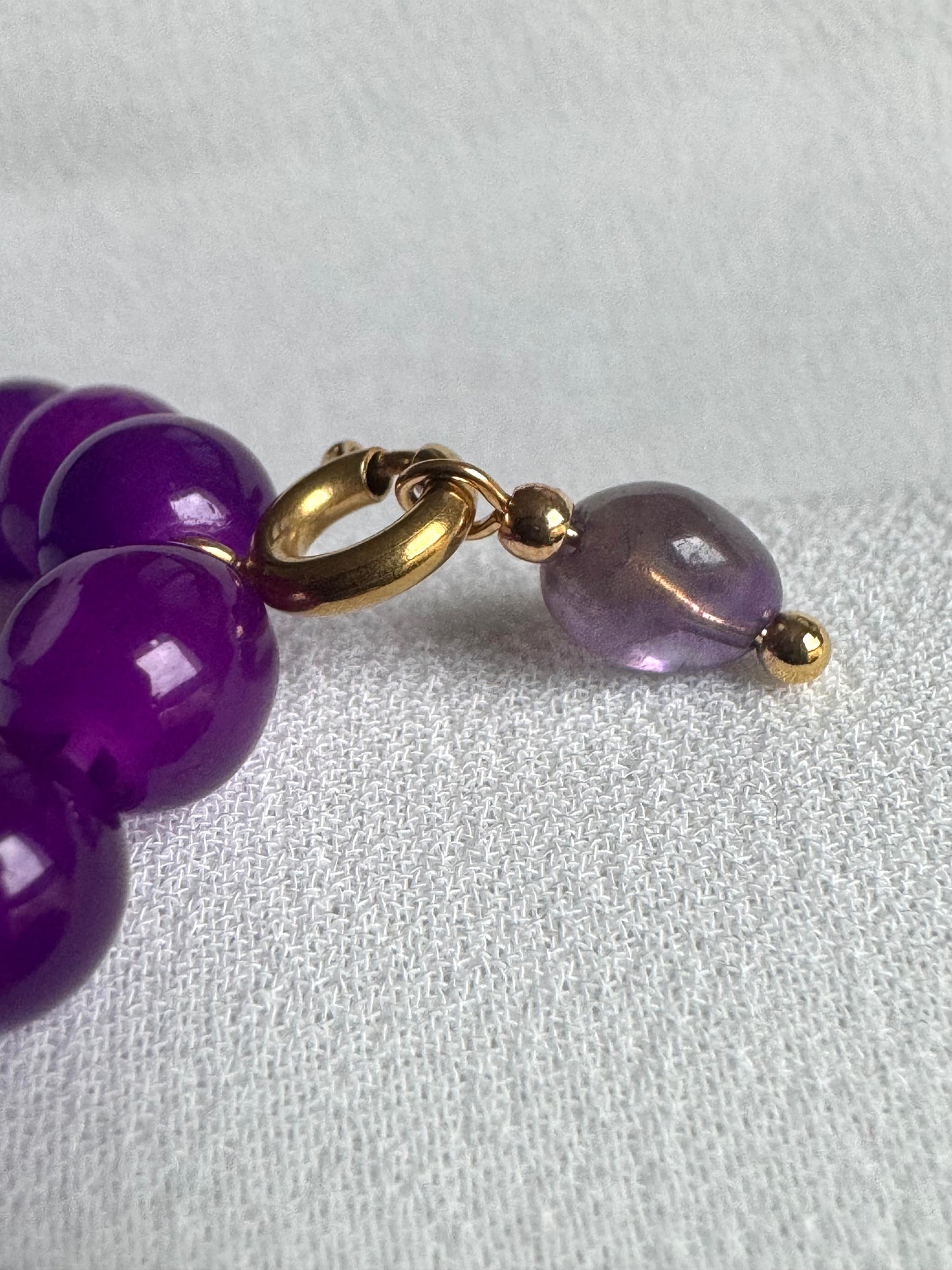 Bracelet tasbih "minimaliste violet"